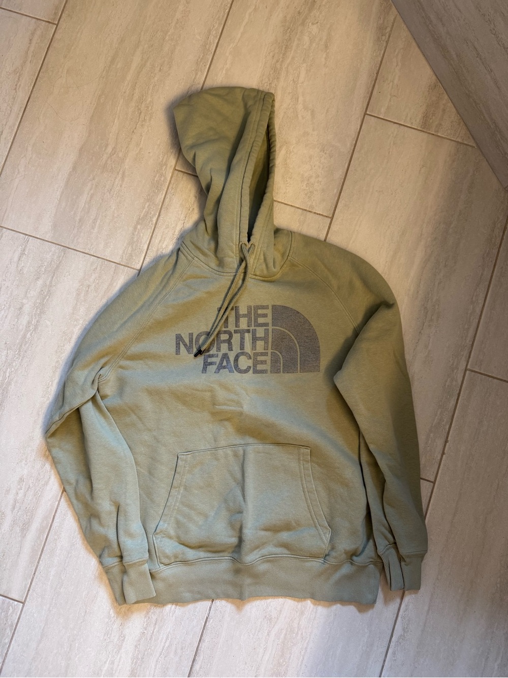 The North Face Men's Olive Logo Pullover Hoodie